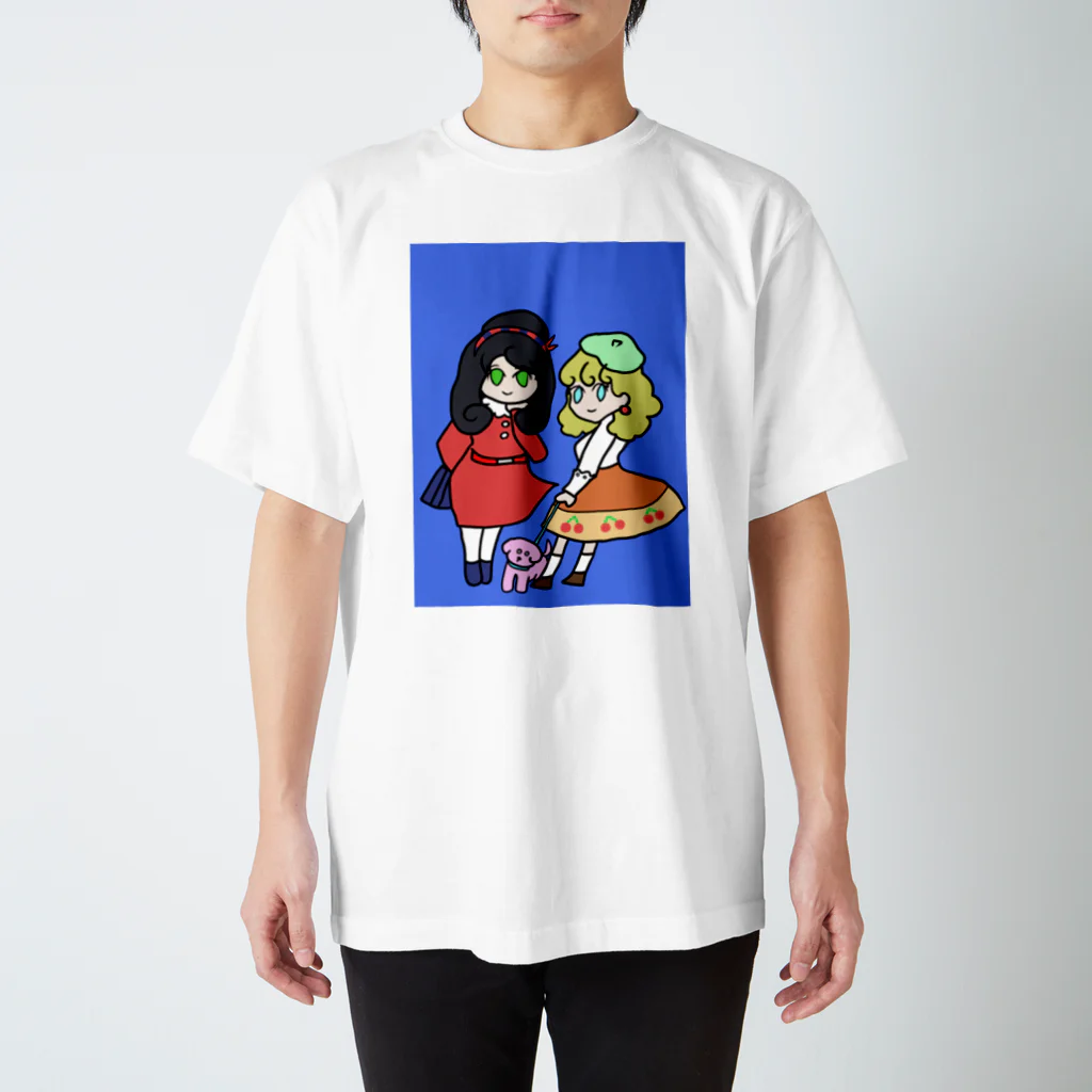 ほまちゃんのおんなのこふたり Regular Fit T-Shirt