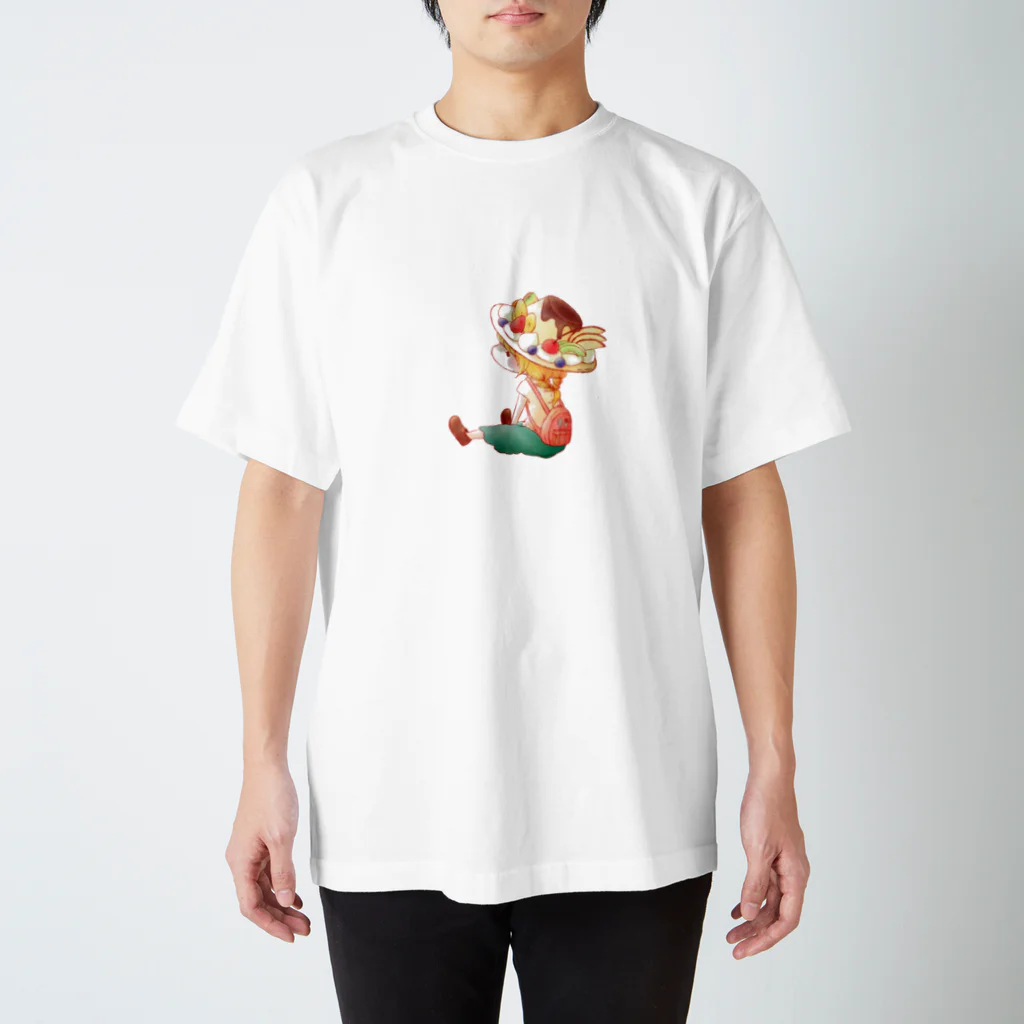 nao。のプリン・ア・ラ・モード Regular Fit T-Shirt