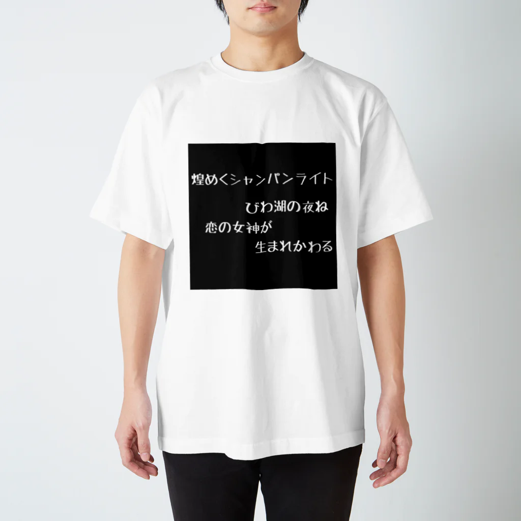 TORAZOのびわ湖の夜ね スタンダードTシャツ