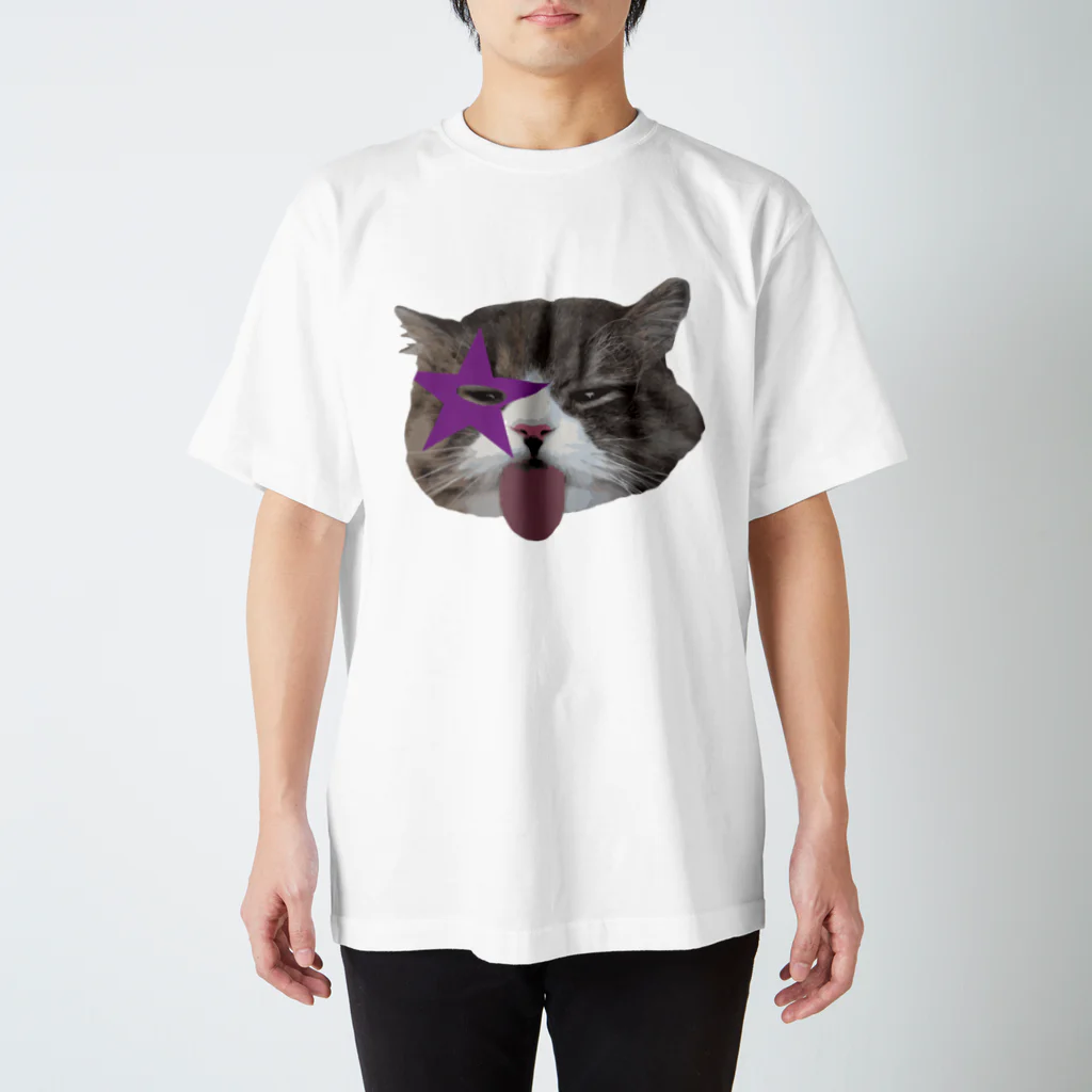 むぎみそ商店のKISS CAT スタンダードTシャツ