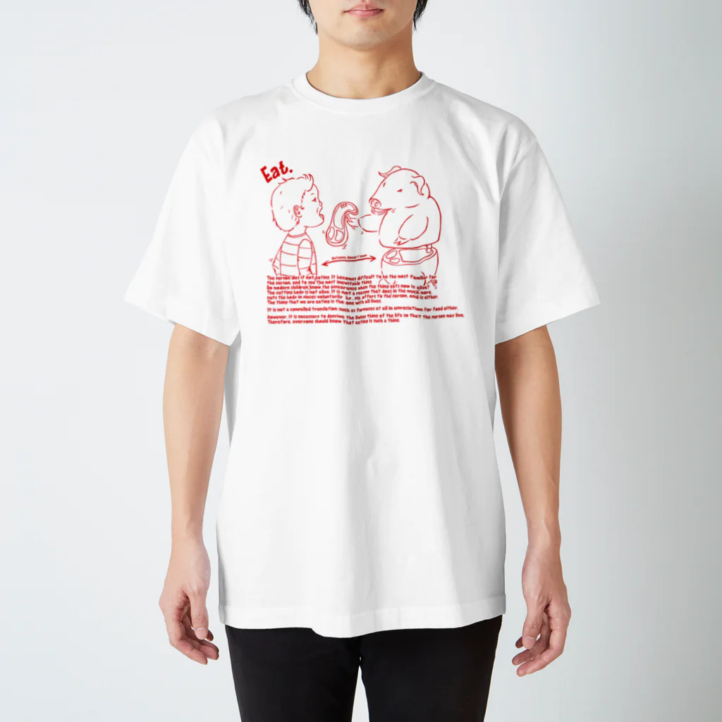 wood3westのEat-Tee Regular Fit T-Shirt