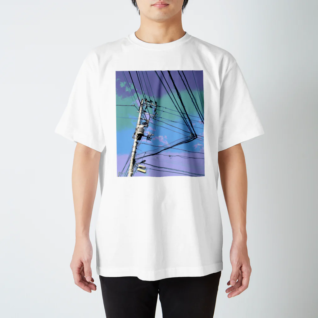 あにろりの電柱 1A Regular Fit T-Shirt