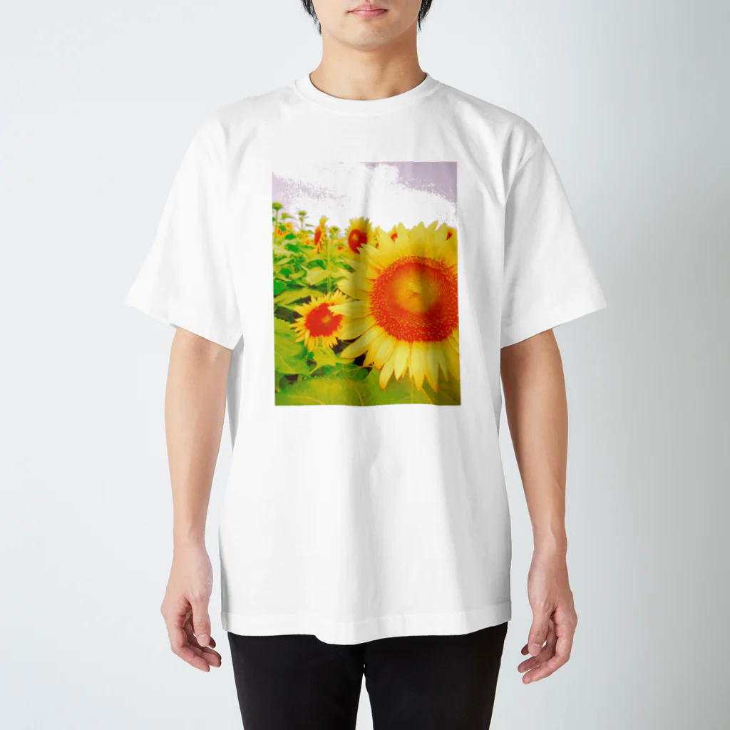 manamiのひまわり スタンダードTシャツ