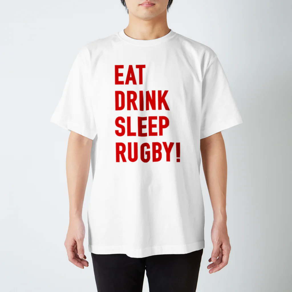 ラグビー酒場 二軒目のbigロゴ スタンダードTシャツ