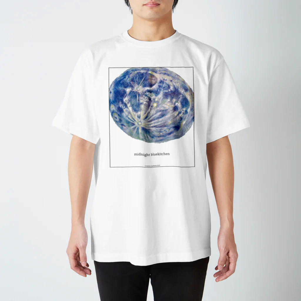 午前3時のお店屋さんのmoon スタンダードTシャツ