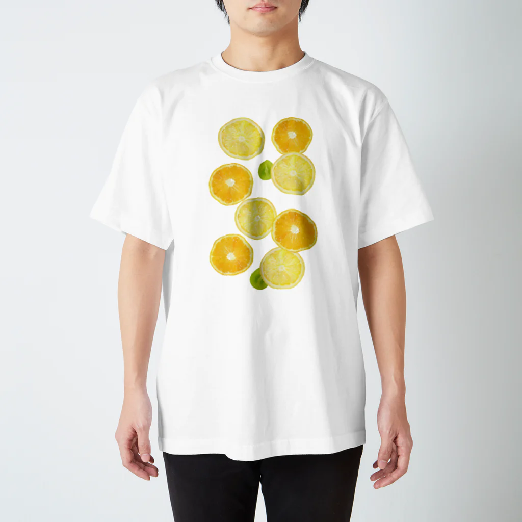ばたこのフルーツ三種 スタンダードTシャツ