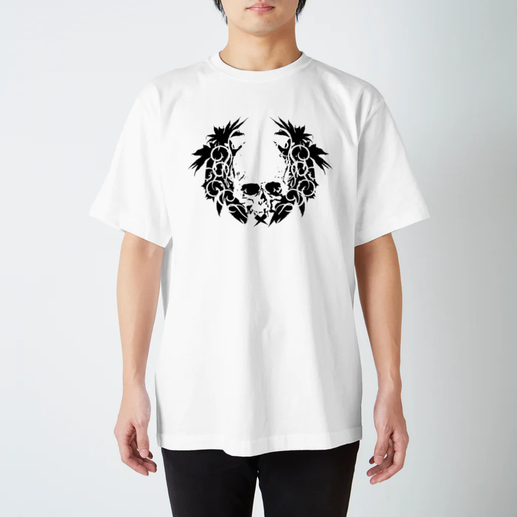 DieodeDesign2022のDAZEDOKURO スタンダードTシャツ