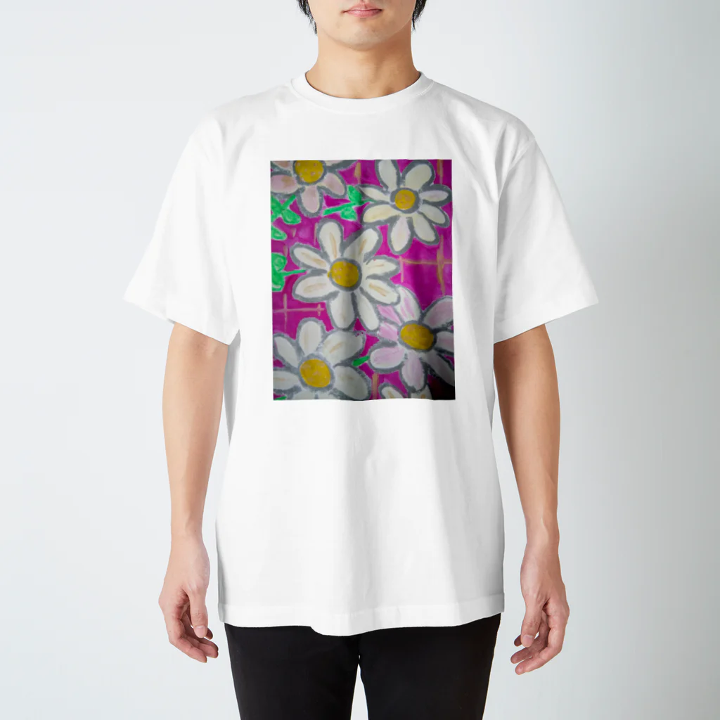 hirakoARTのかわいい花 Regular Fit T-Shirt