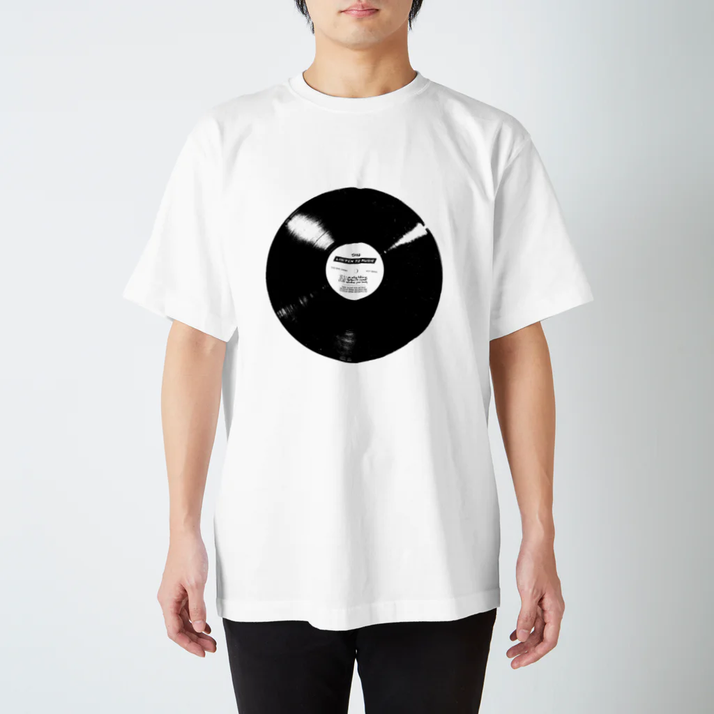 スミネコのlisten to music Regular Fit T-Shirt