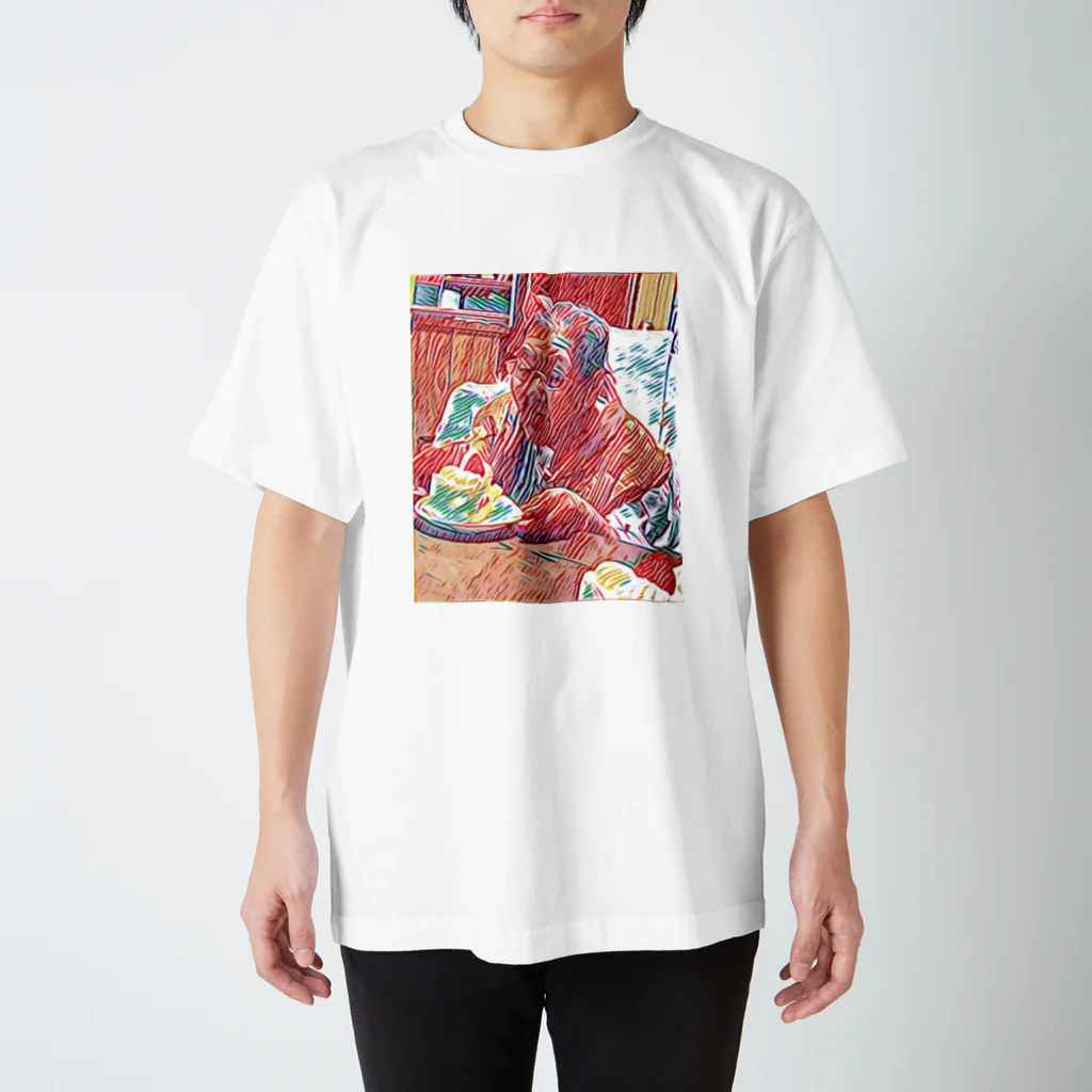 choki_chokiのおばあちゃんシリーズ② Regular Fit T-Shirt