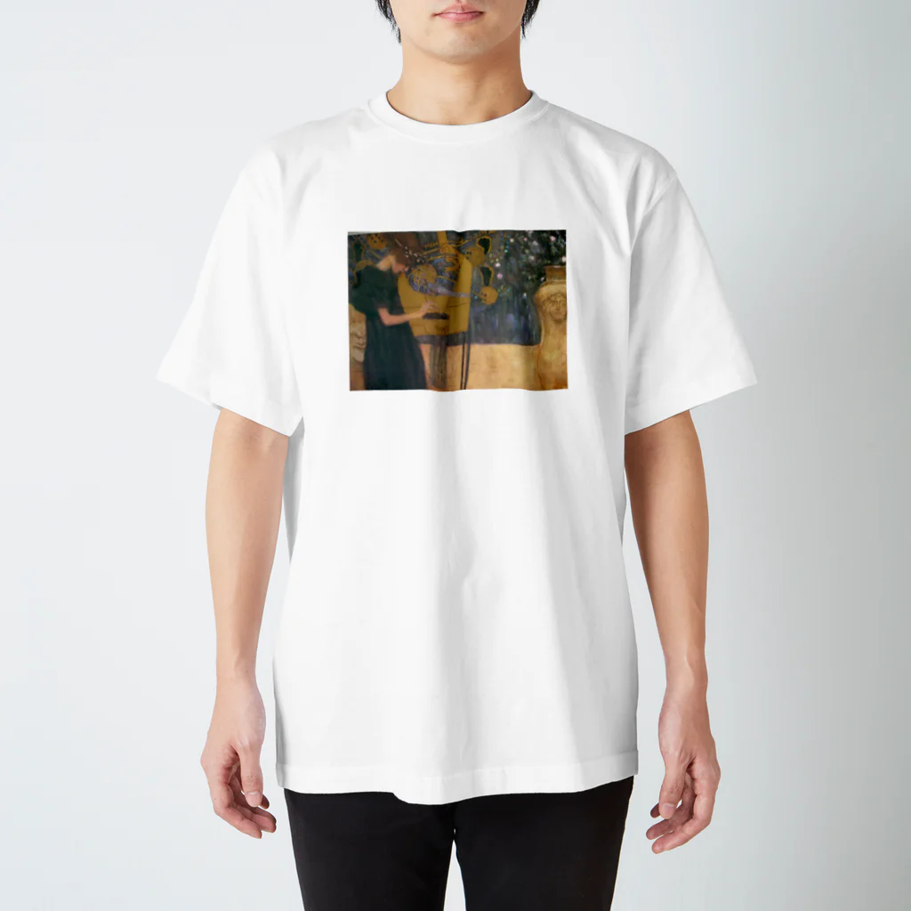 Art Baseのグスタフ・クリムト / 音楽 / 1895 / Music / Gustav Klimt スタンダードTシャツ