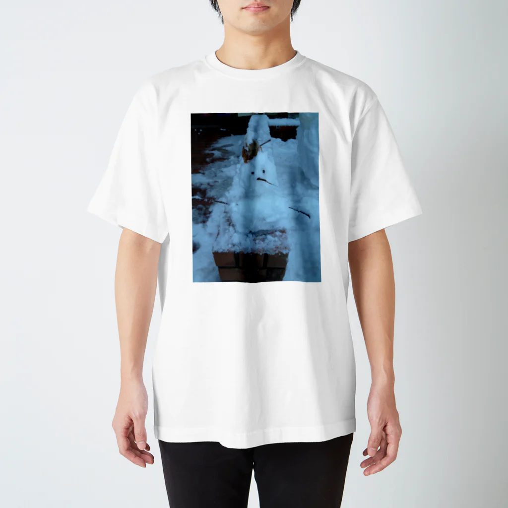 藤井友哉の雪だるま Regular Fit T-Shirt