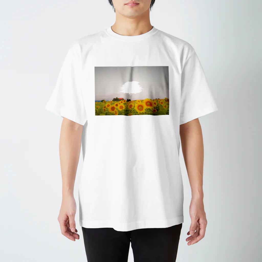 namonaki_hituziのひまわり スタンダードTシャツ