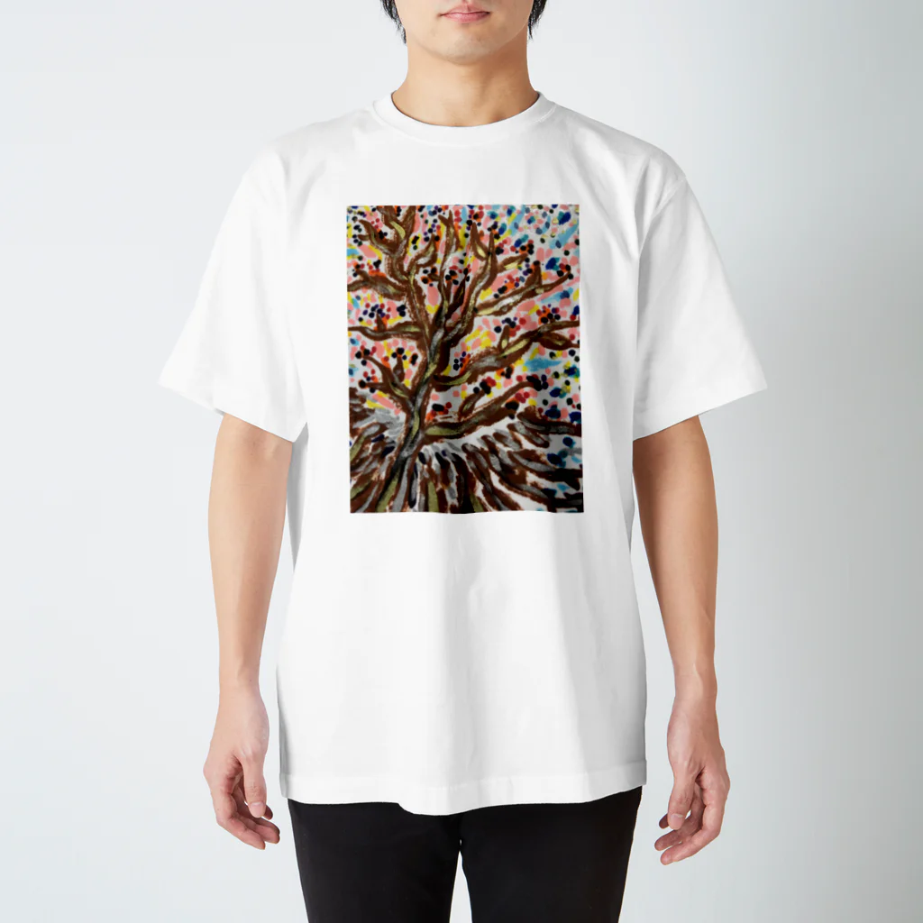 Yo+Ichiro.Universe.Artの喜びの樹 - 救世観音と供に - Regular Fit T-Shirt