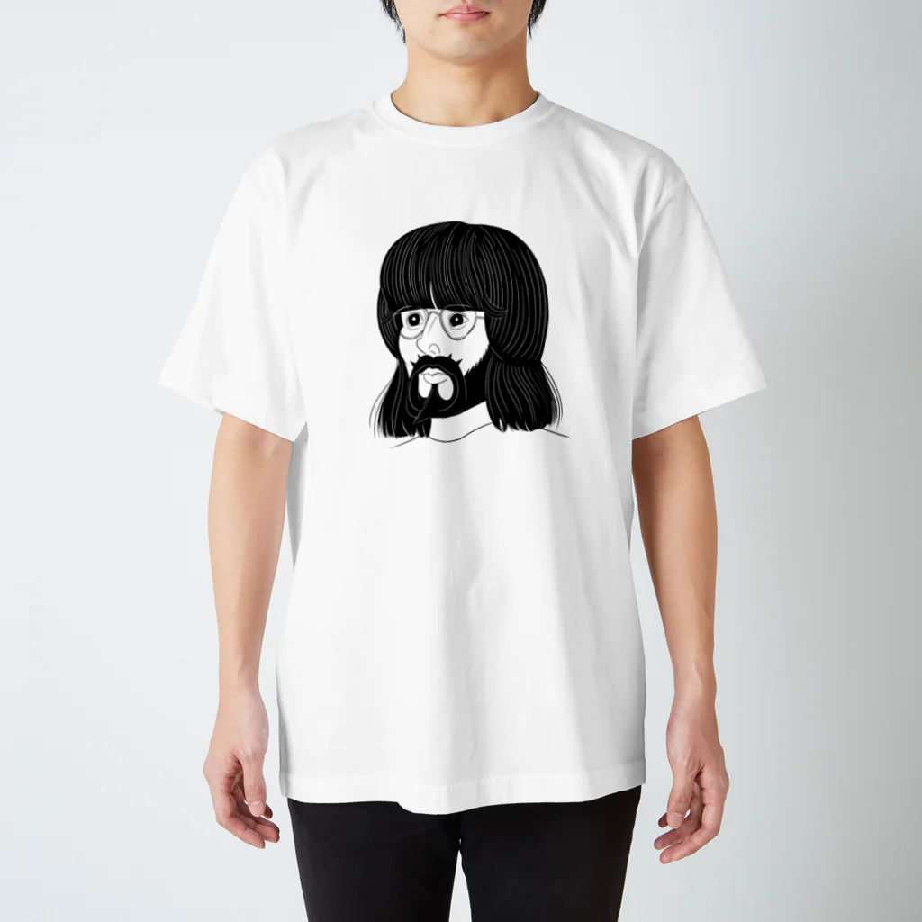 ＃なかむらしんたろうを拡張する展示のUshiki Msanori スタンダードTシャツ