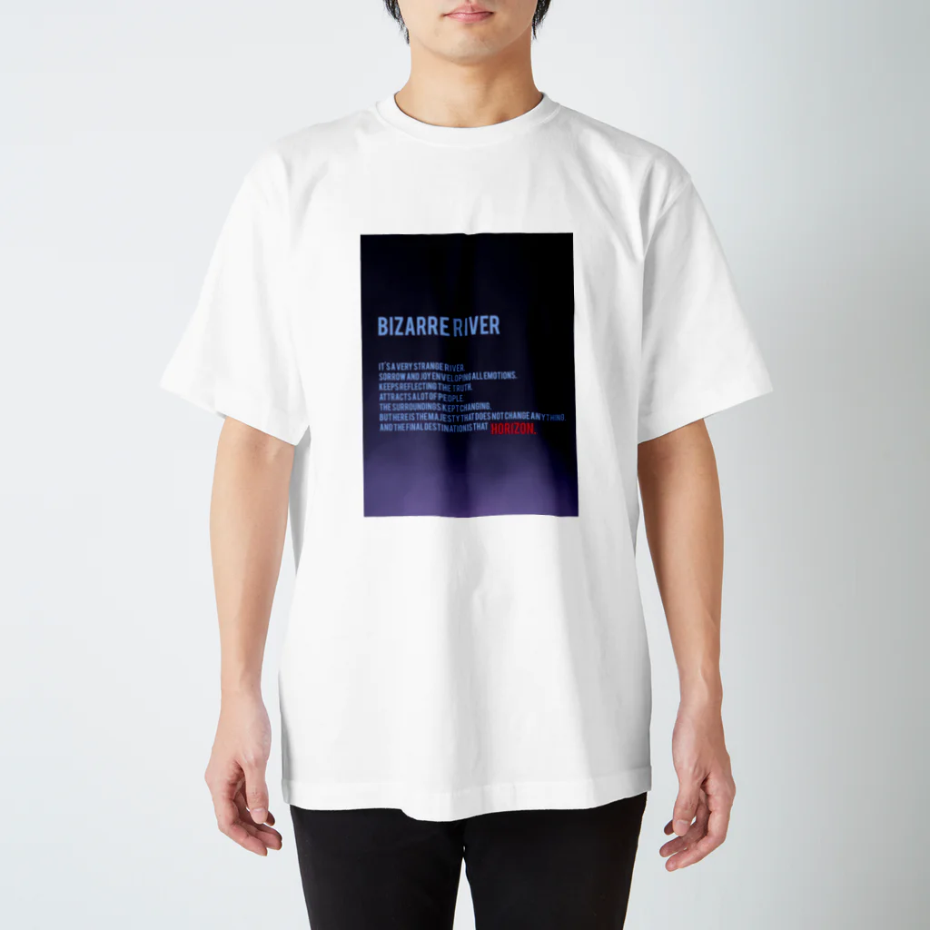 HORIZONのHORIZON BIZARRE RIVER collection  Regular Fit T-Shirt