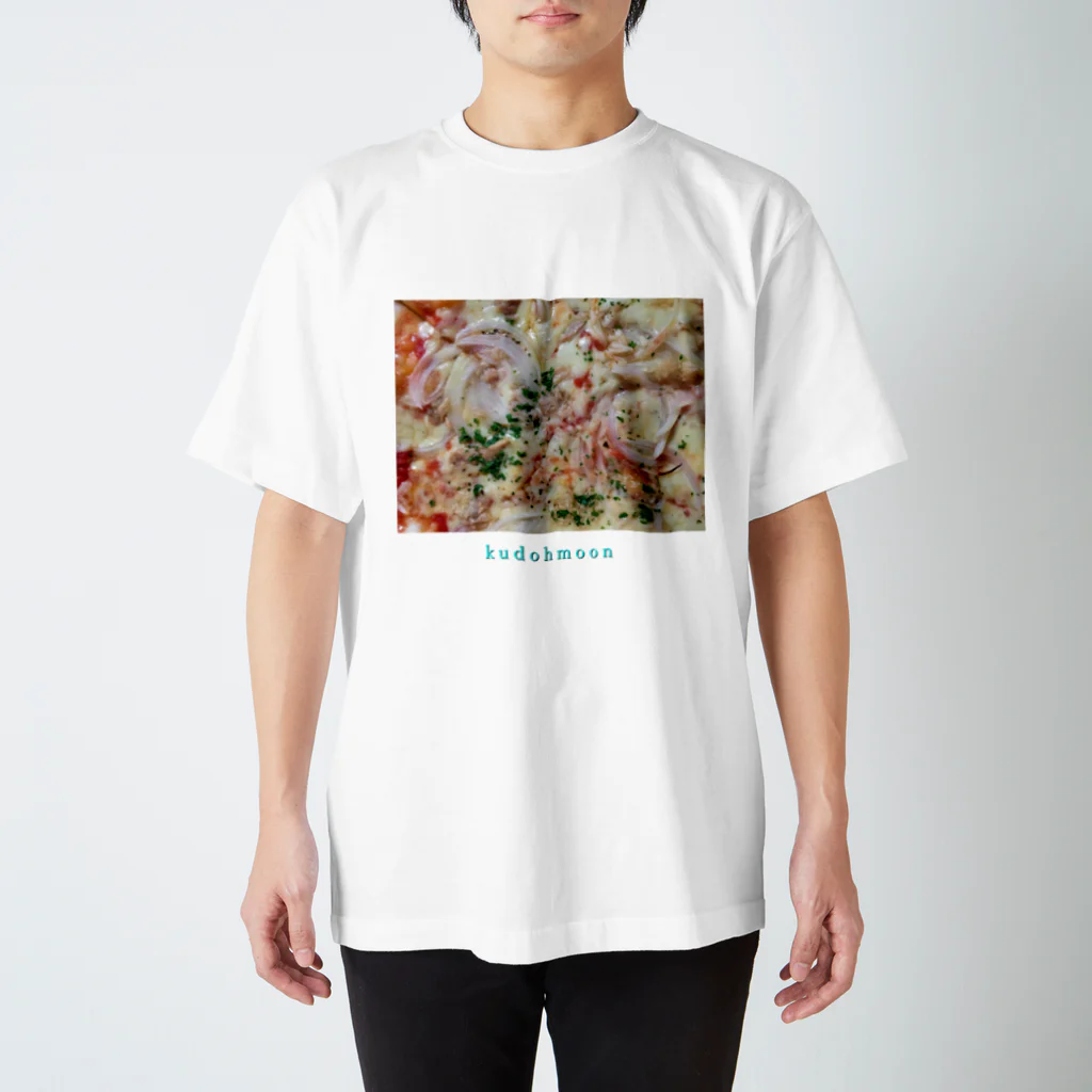 クドームーンのクドームーン ピザ Regular Fit T-Shirt