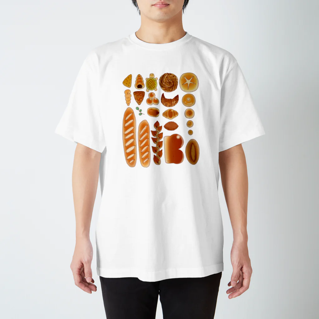 猫鍋のパン スタンダードTシャツ