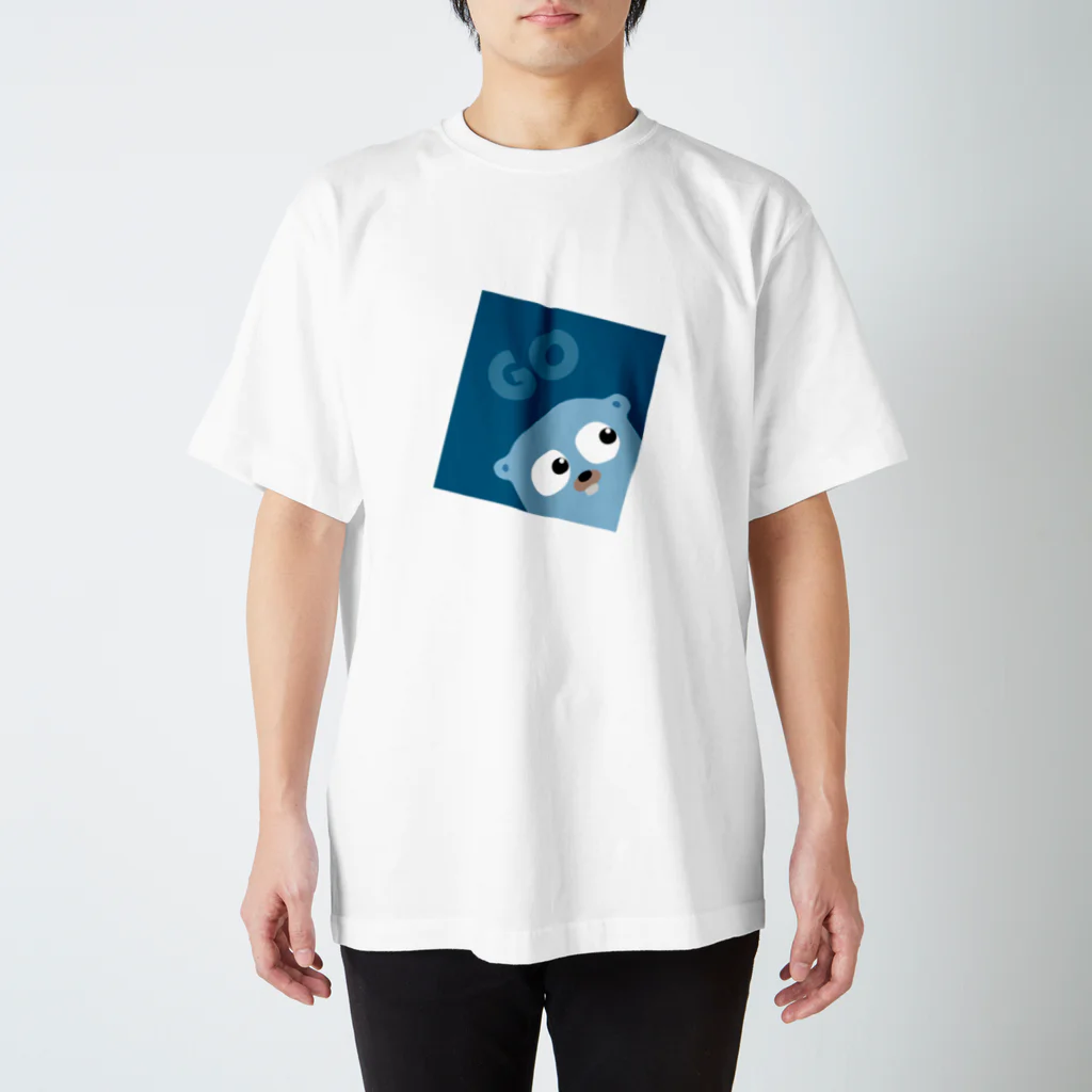 moriのゴーGopherくん スタンダードTシャツ