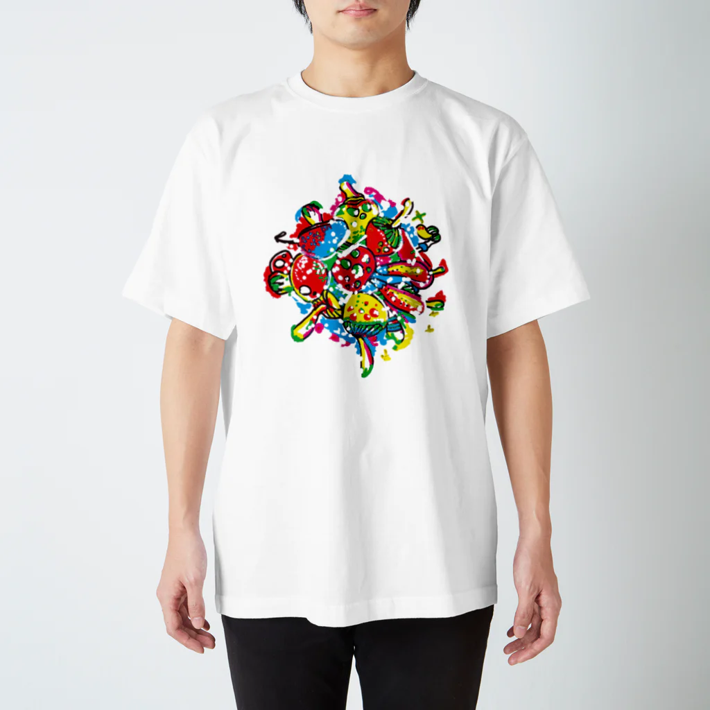 DieodeDesign2022のmagicmushroom スタンダードTシャツ