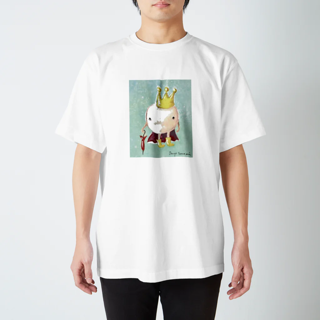 art_space_MUSEEの角南育代  雨上がりの王子 スタンダードTシャツ