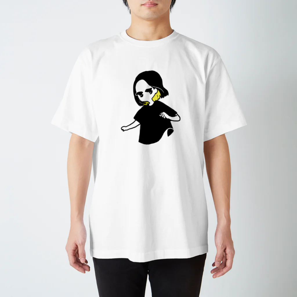 谷口ろみのblack スタンダードTシャツ