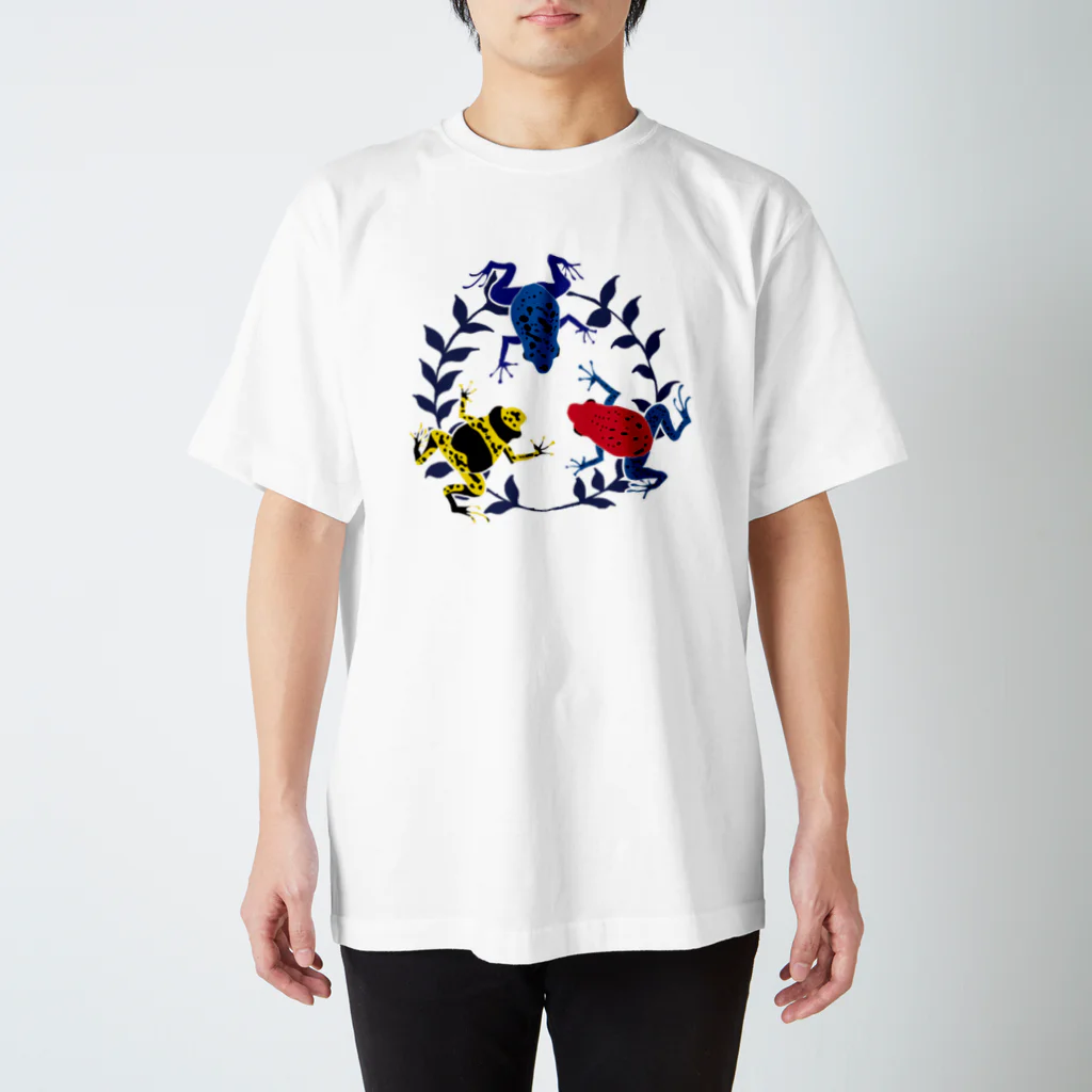 HappyGeekのカエル Regular Fit T-Shirt