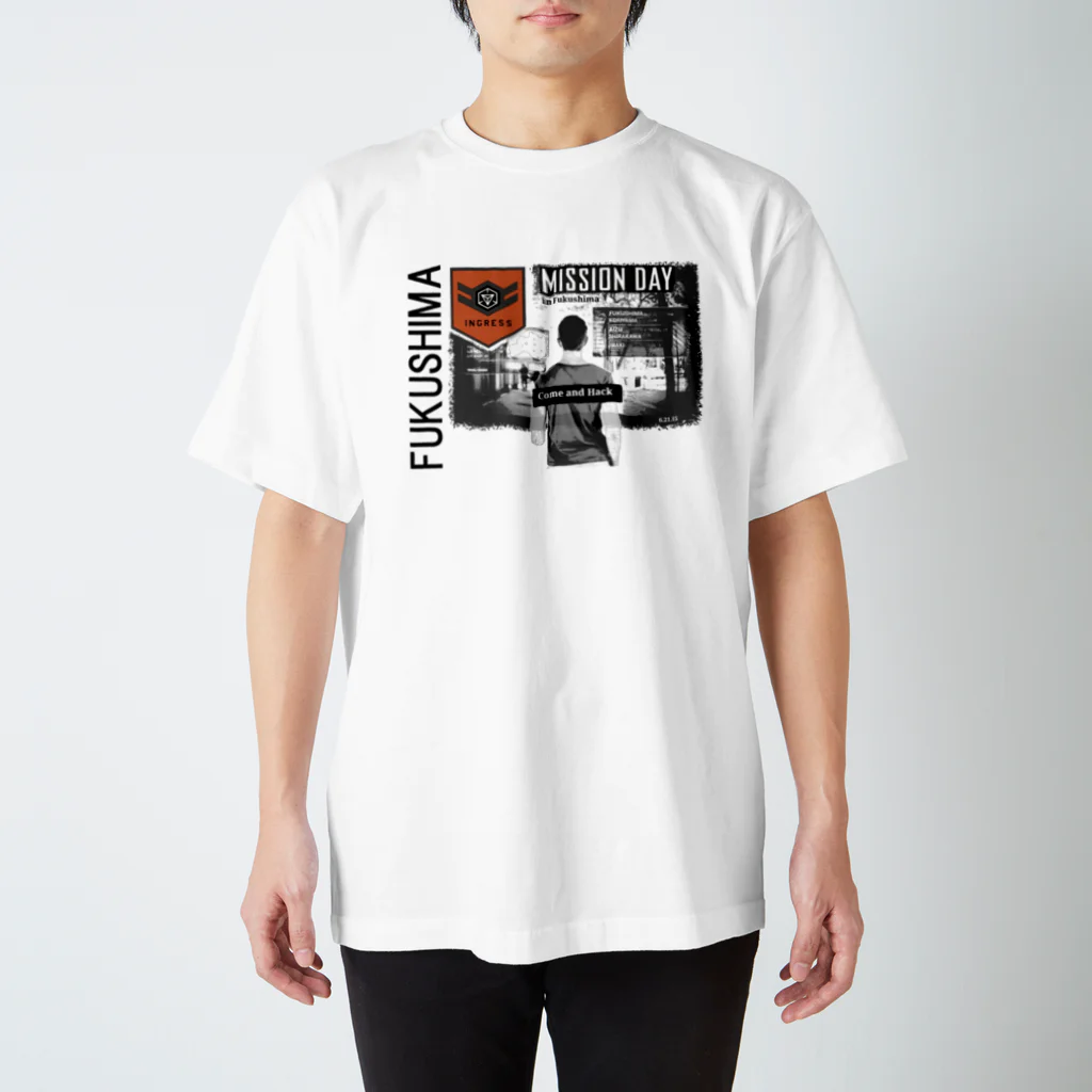 鈴木　親のMission Day in FUKUSHIMA(informal) Regular Fit T-Shirt