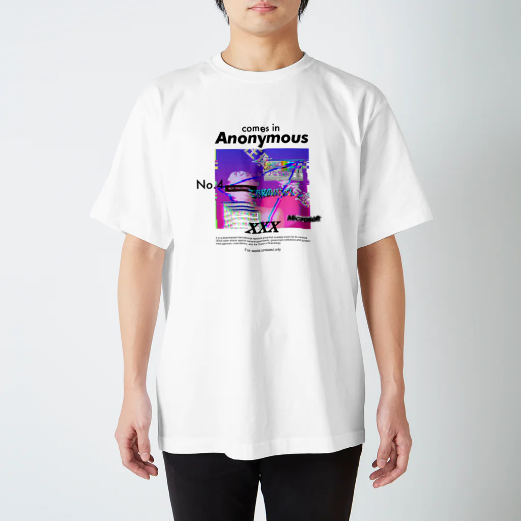 ふわふわワンダーランドのANONYMOUS Regular Fit T-Shirt