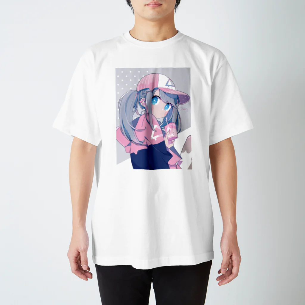 ちょん＊  APPAREL ShopのmilkTシャツ スタンダードTシャツ