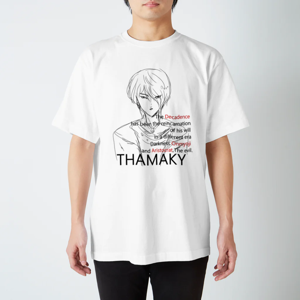 Alice Thamakyの復刻版・おたまき肖像 スタンダードTシャツ