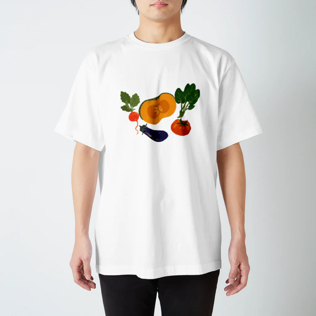 僻地の緑黄色野菜いろいろ Regular Fit T-Shirt