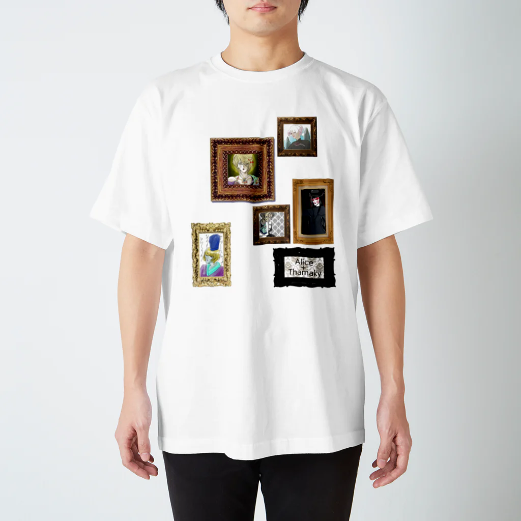 Alice Thamakyの有須宮家肖像画柄 Regular Fit T-Shirt