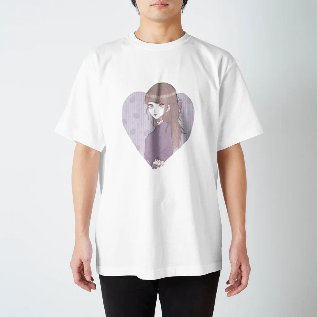 ma10ri29のかわいい女の子 スタンダードTシャツ