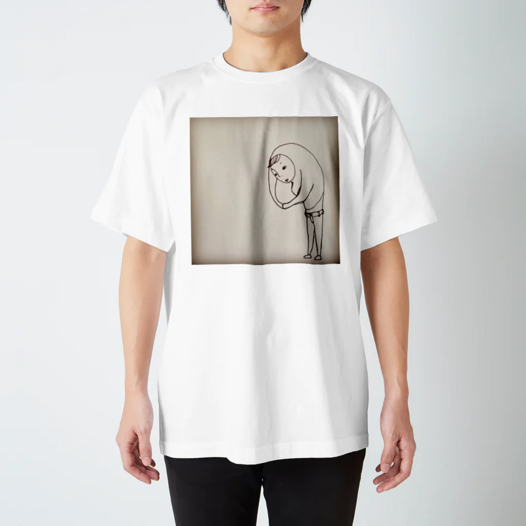 まいまいつむり。のばっくんばっくん。 スタンダードTシャツ