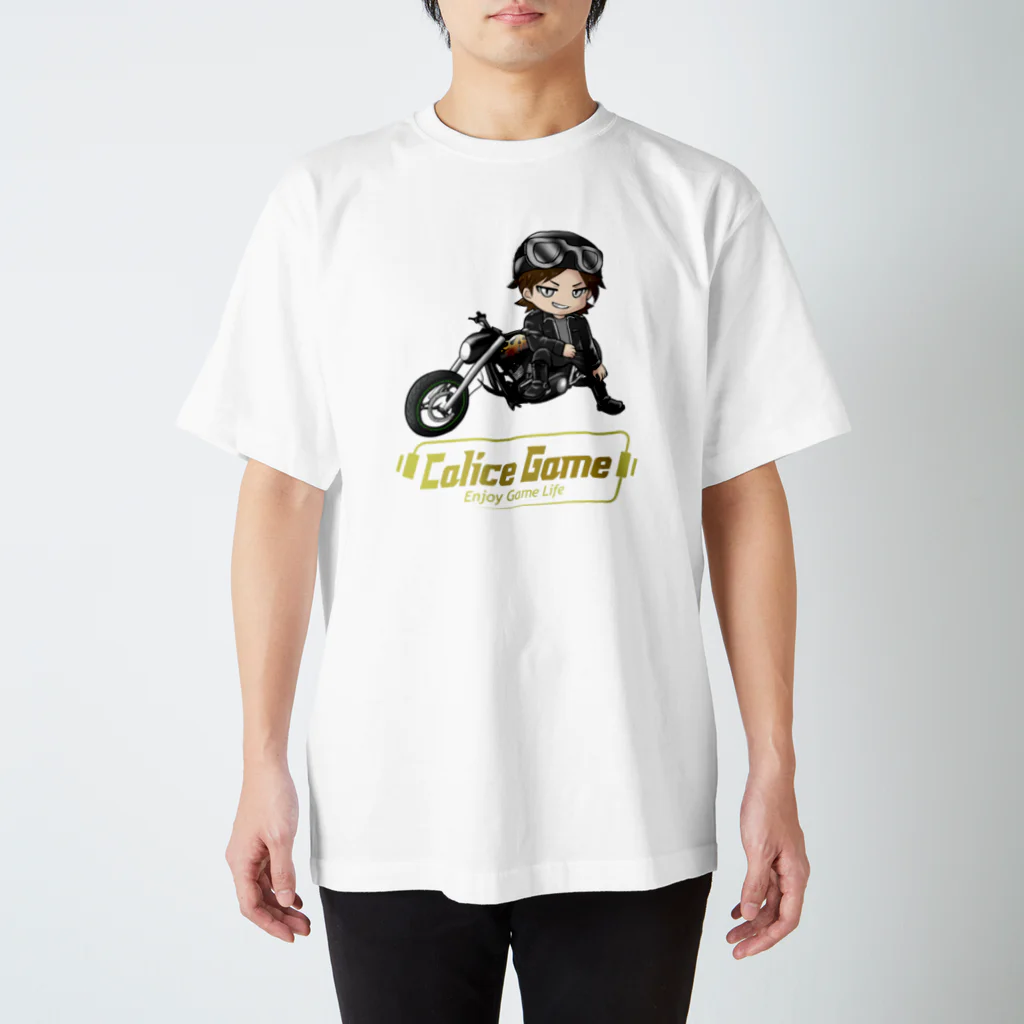 Calice GameのバイカーカリスTシャツ　A スタンダードTシャツ