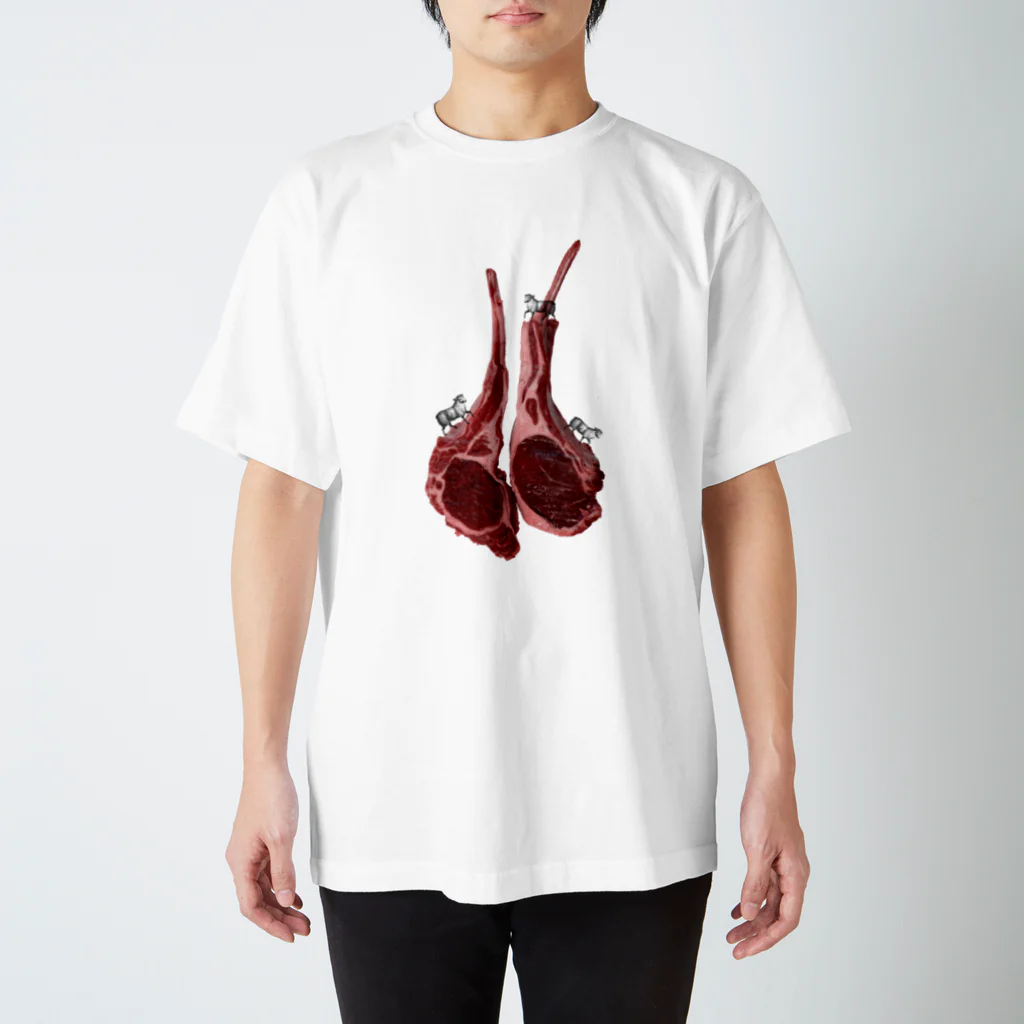 tottoの肉食／ラム×羊さん Regular Fit T-Shirt