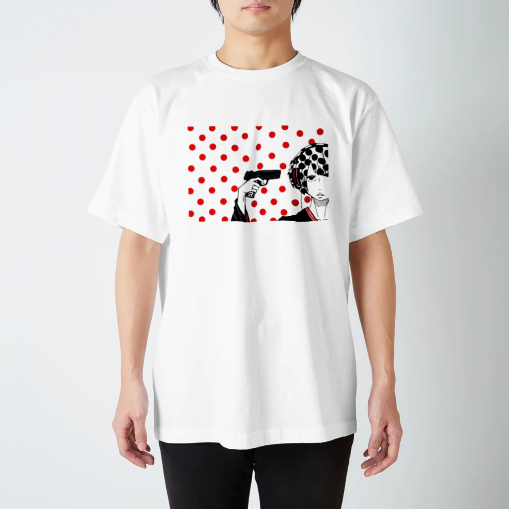 まいこはーんの真夜中は純潔 スタンダードTシャツ