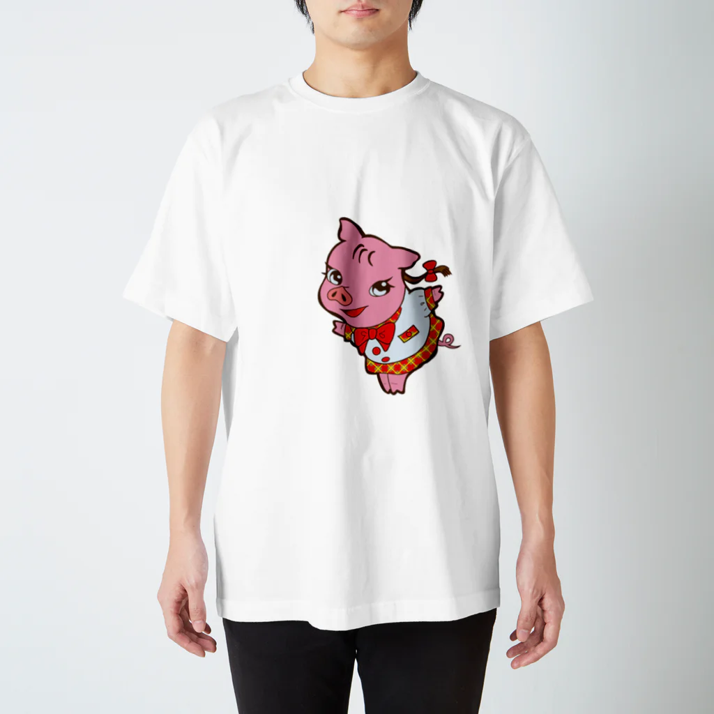 YUMOのぽちゃ子さん スタンダードTシャツ