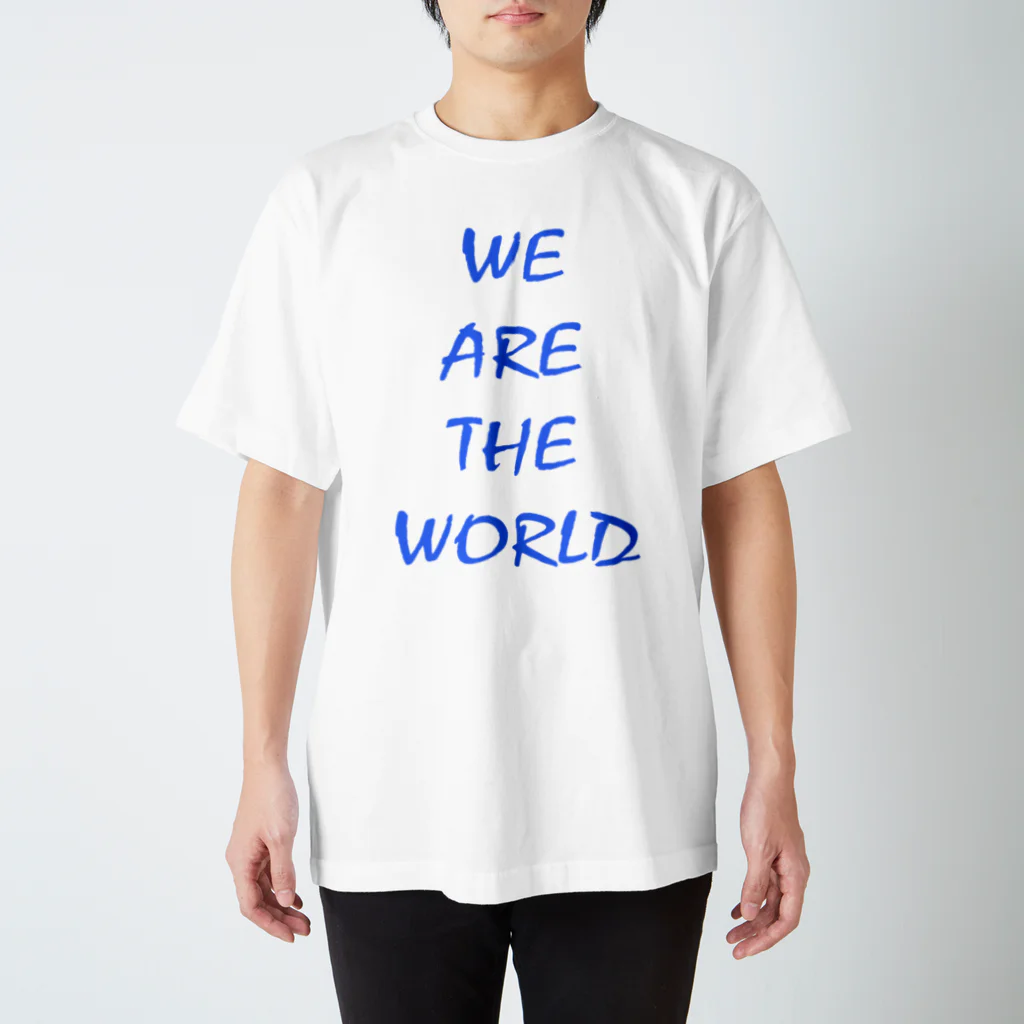 JIN “giving away something good ”のWE ARE THE WORLD(僕らは世界とひとつ) Regular Fit T-Shirt