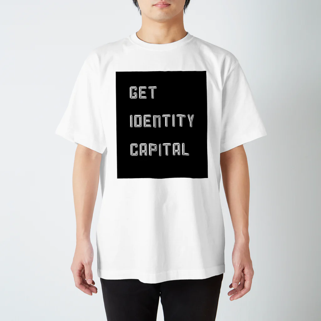 seiyafujitaのget identity capital Regular Fit T-Shirt