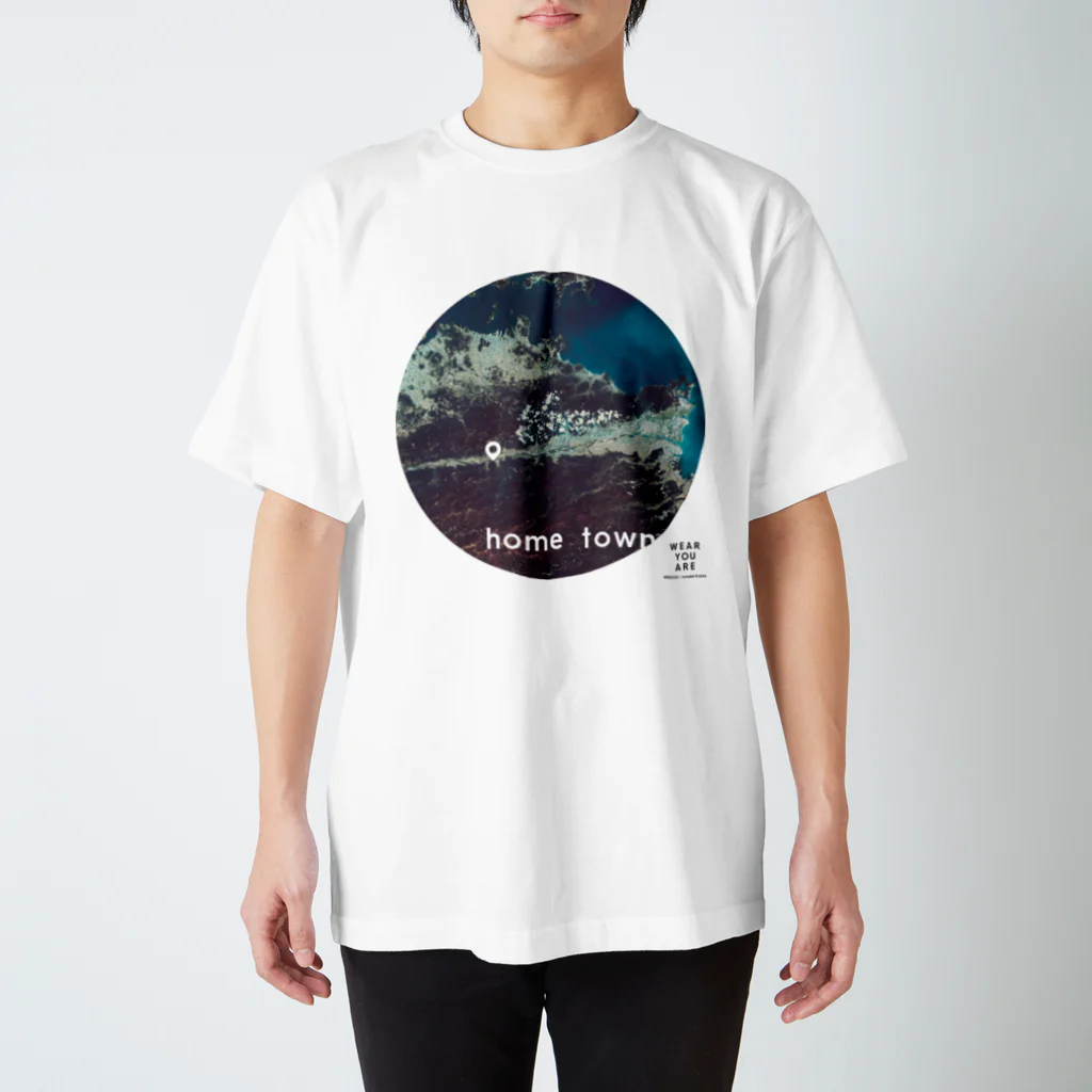 WEAR YOU AREの徳島県 美馬郡 Tシャツ Regular Fit T-Shirt