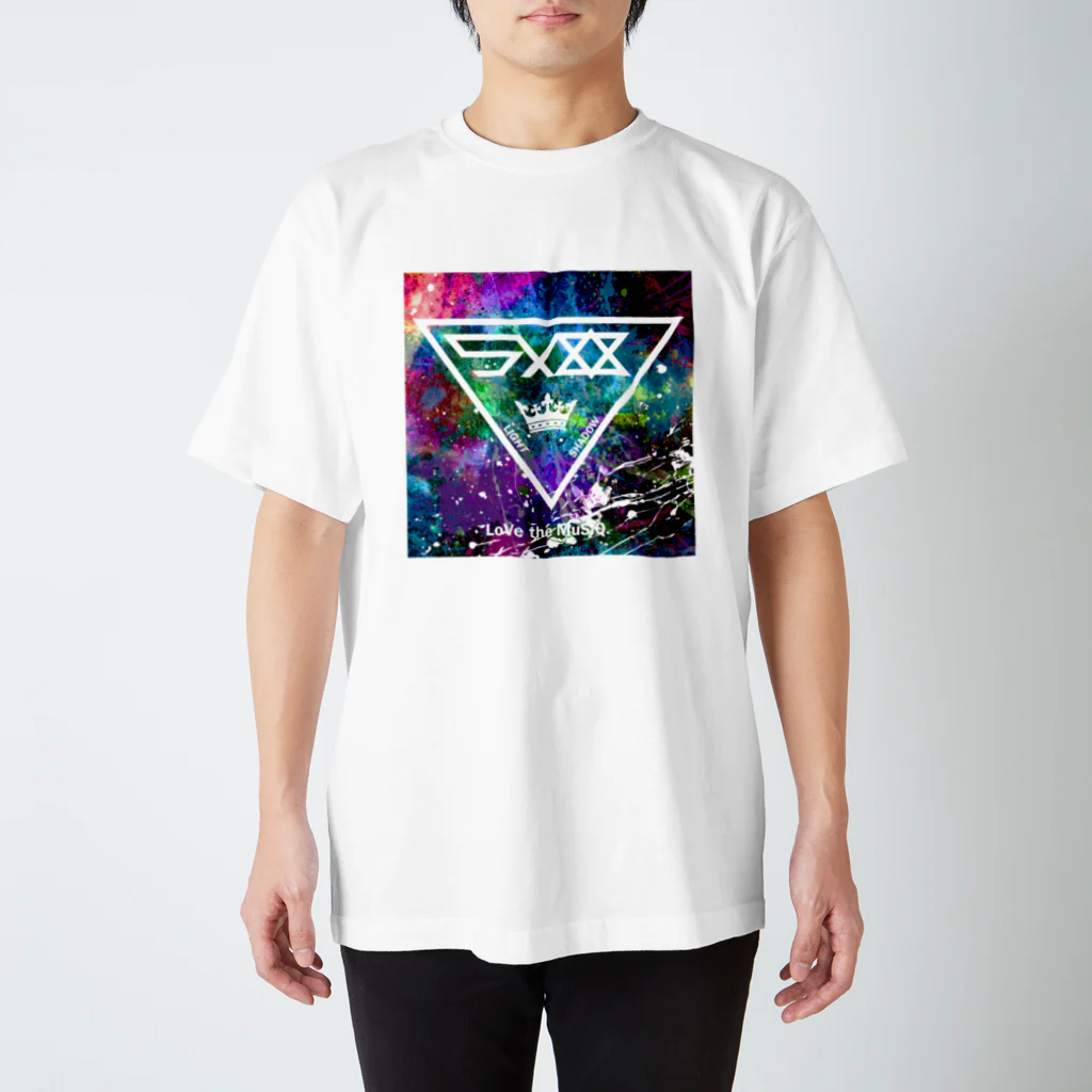 ★SXO's SHOP★のトライアングル  Tシャツ ホワイト スタンダードTシャツ