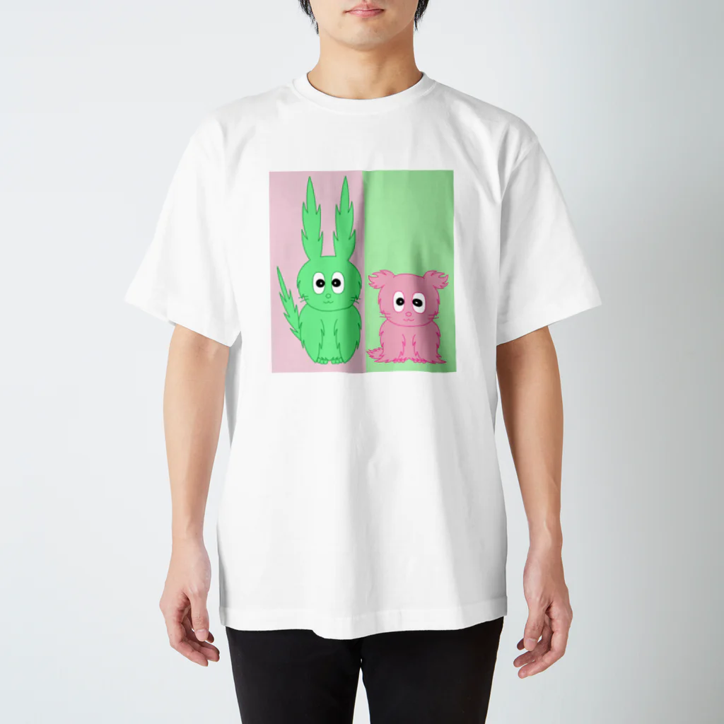 hironopenのMO-MO-chan (モーモーちゃん) スタンダードTシャツ