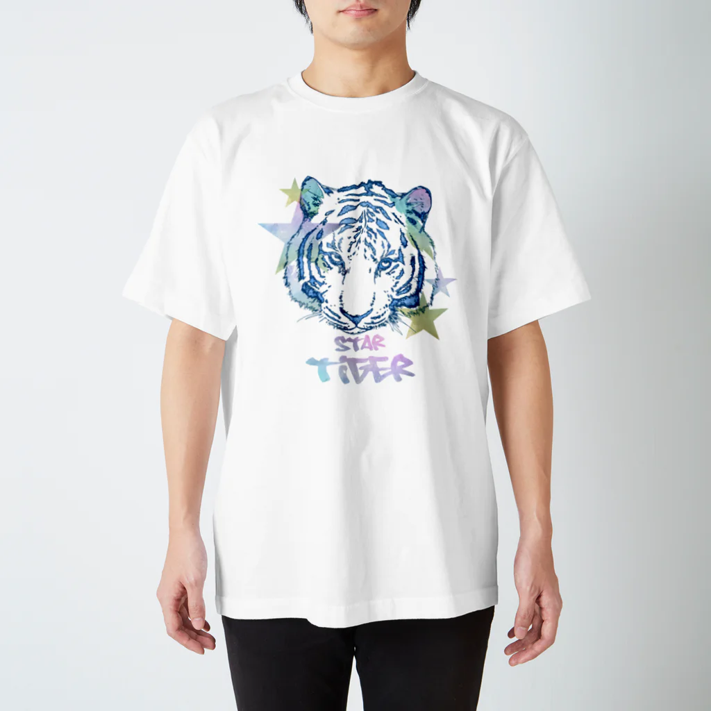 kittonのpastel tiger スタンダードTシャツ