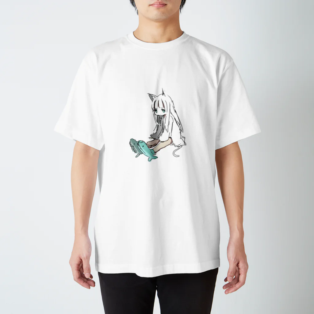 まったゃおれのすわり スタンダードTシャツ