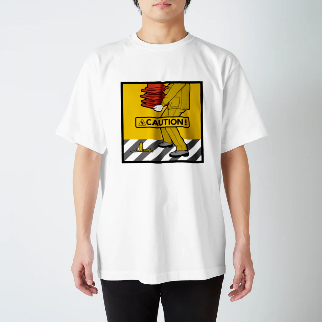 TOMORROWのCAUTION-02 Regular Fit T-Shirt