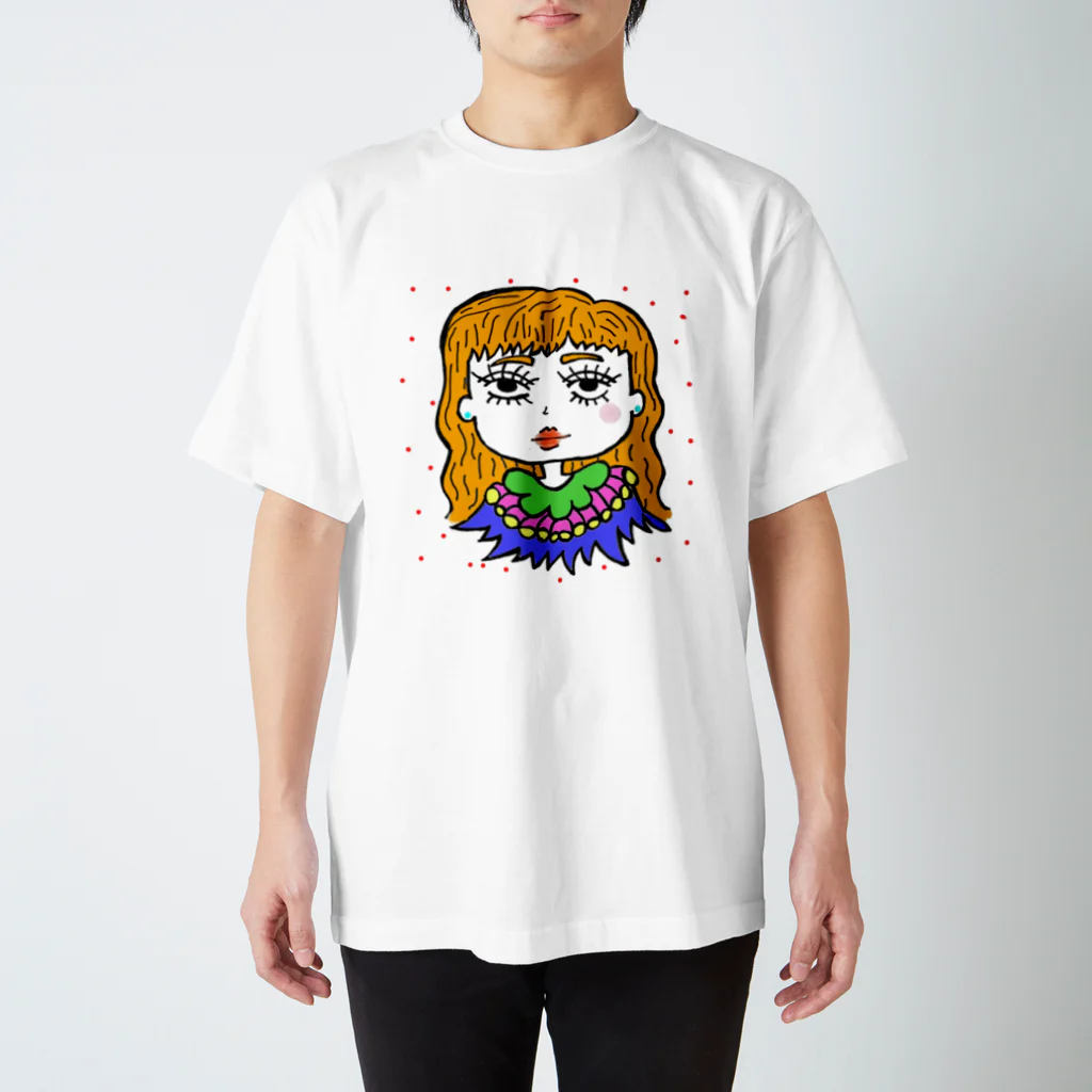 jelly___fish_のツキちゃん スタンダードTシャツ