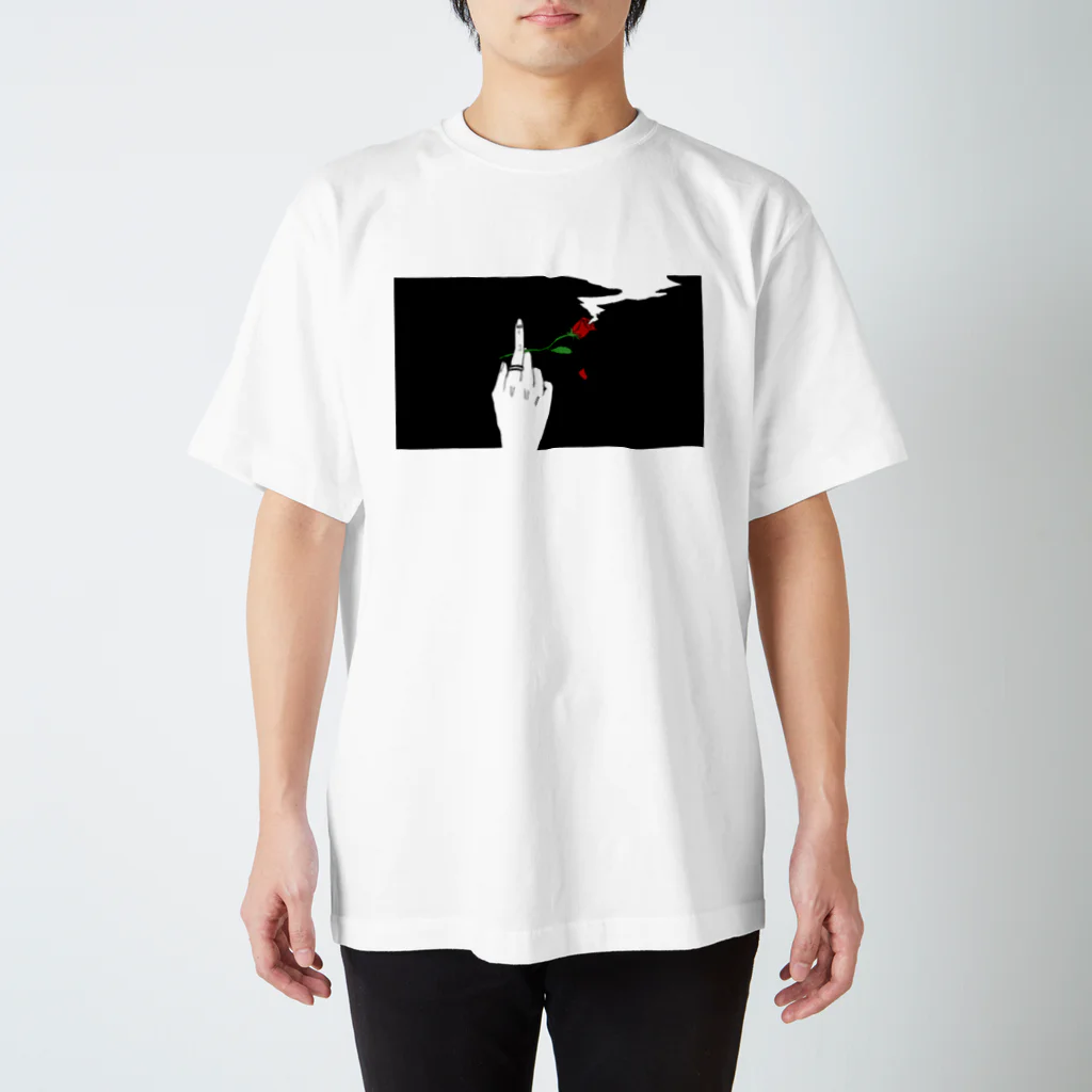 BG21の煙る薔薇 スタンダードTシャツ