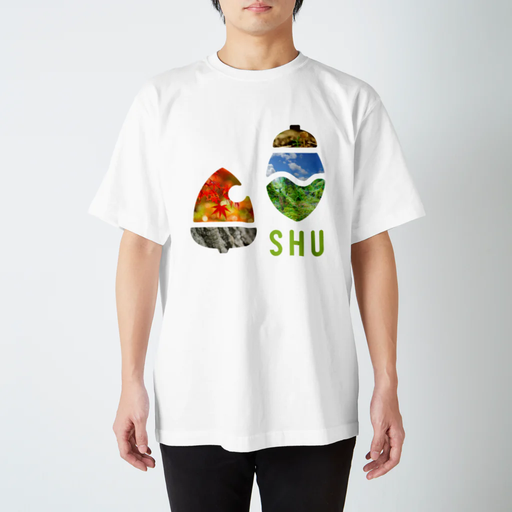 樹木・環境ネットワーク協会(shu)のSHUロゴ・ピクチャー スタンダードTシャツ